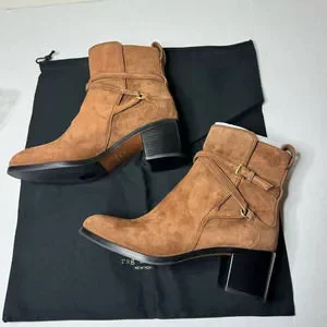 rag & bone | Shoes | Rag Bone Brown Hazel Suede Buckle Ankle